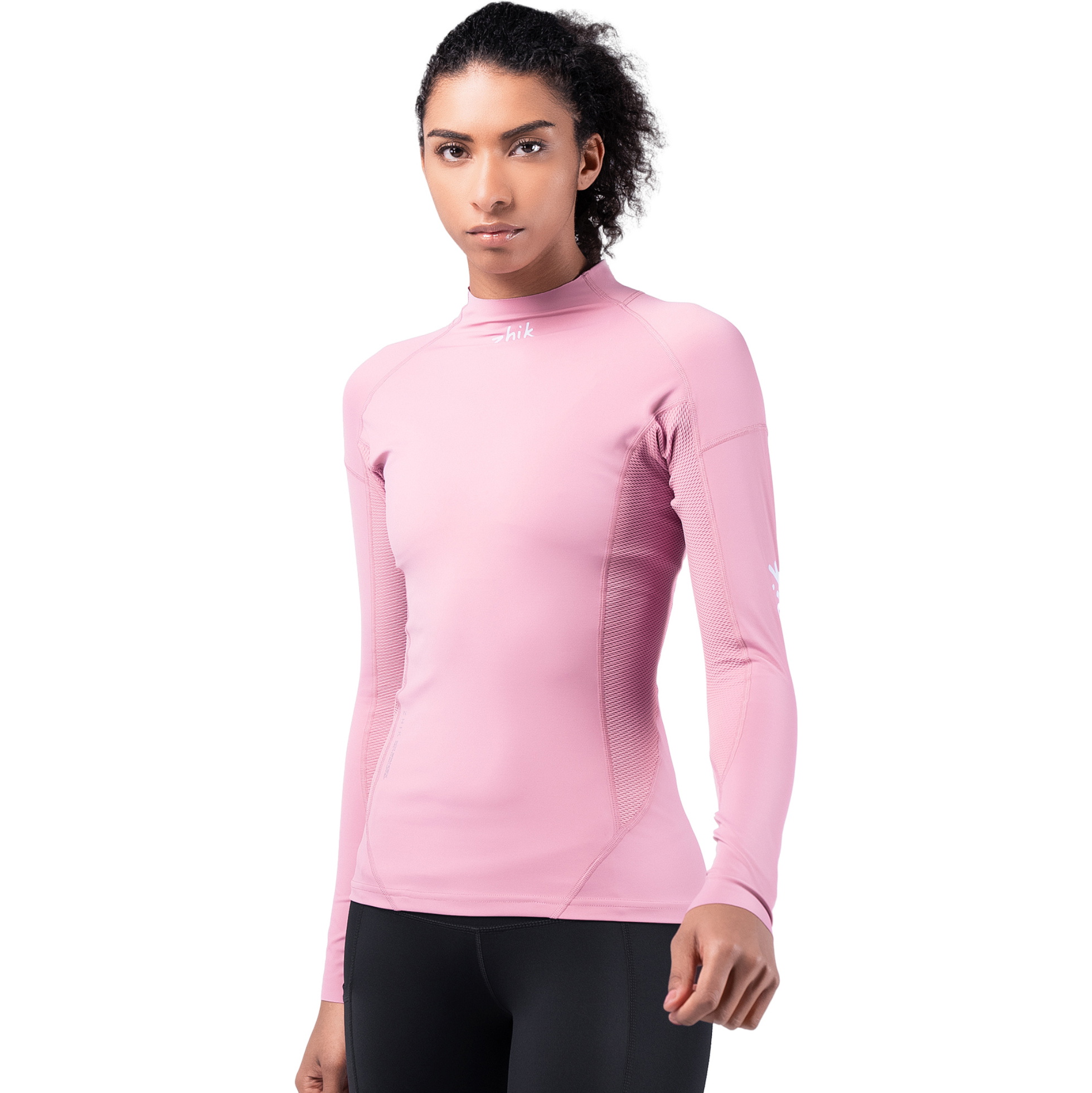 Zhik Womens Eco Spandex UPF50+ Top Long Sleeve Rash Vest DTP-0063-W-MAU - Mauve Orchid
